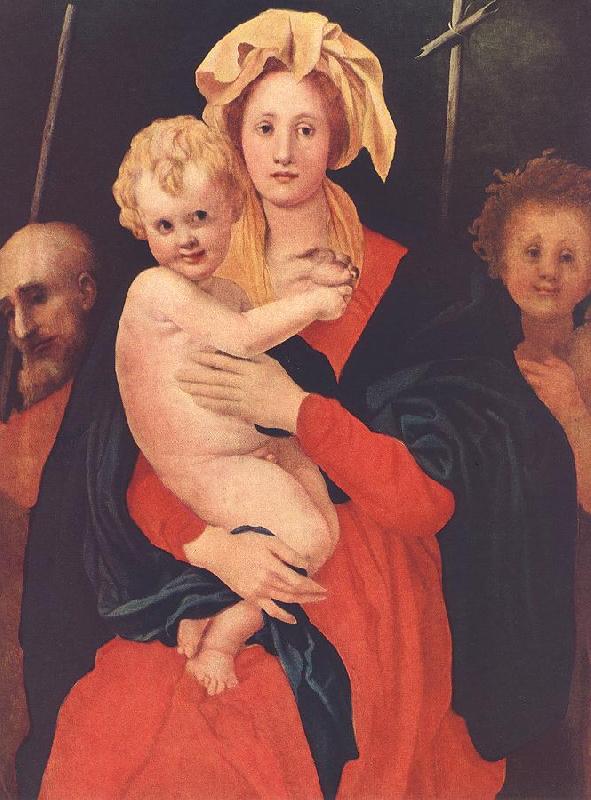 Pontormo, Jacopo Madonna and Child with St. Joseph and Saint John the Baptist Germany oil painting art